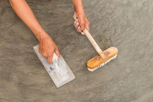 Driveway Concrete Staining in South Jordan